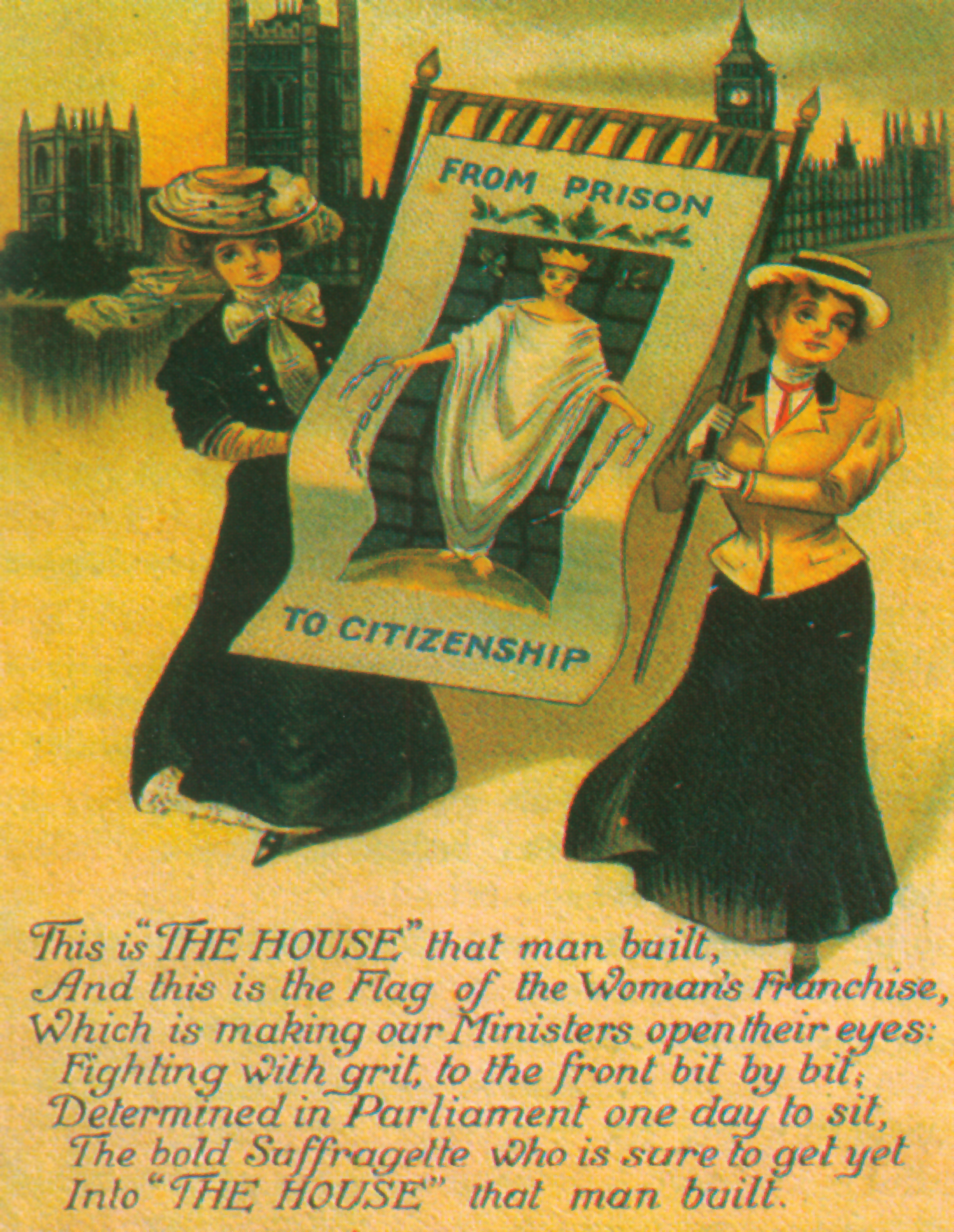 Suffragette Postcard