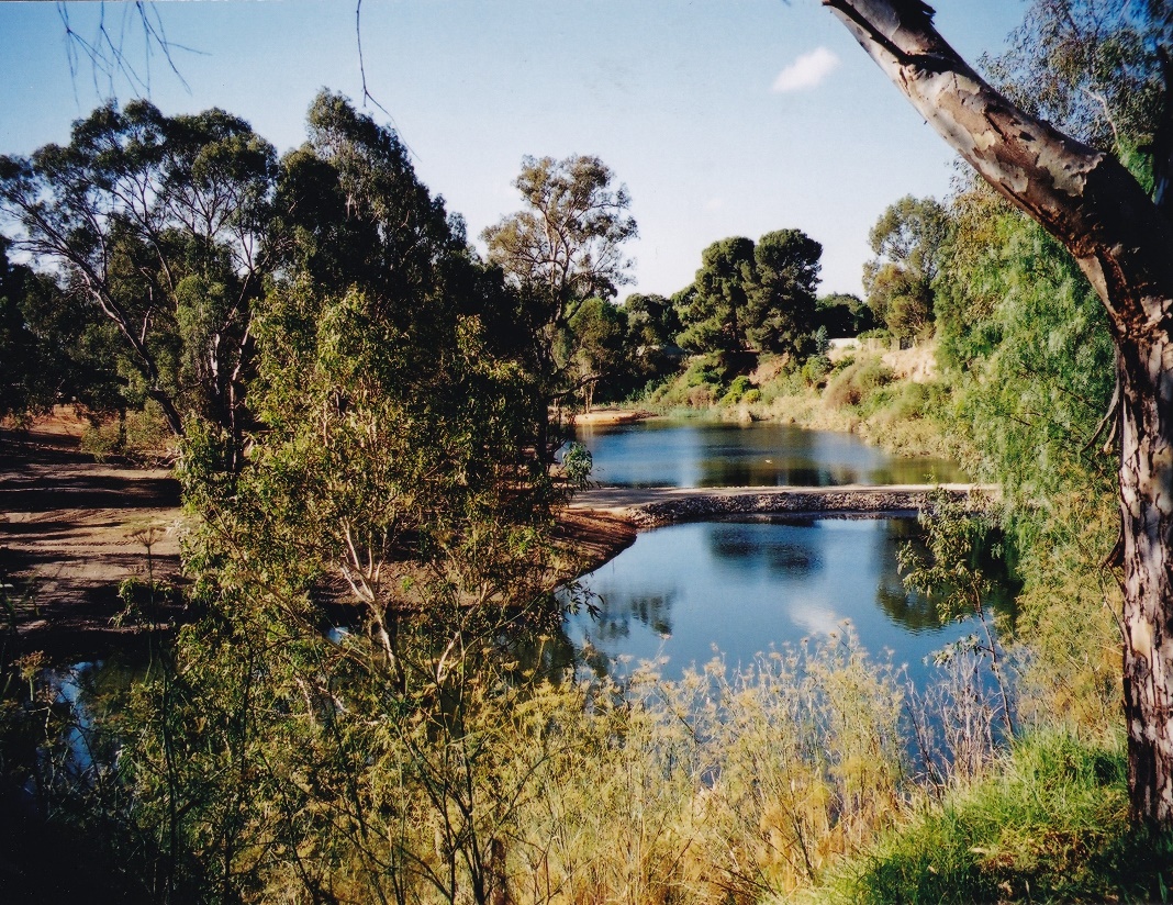 Photo of the billabong, 2001