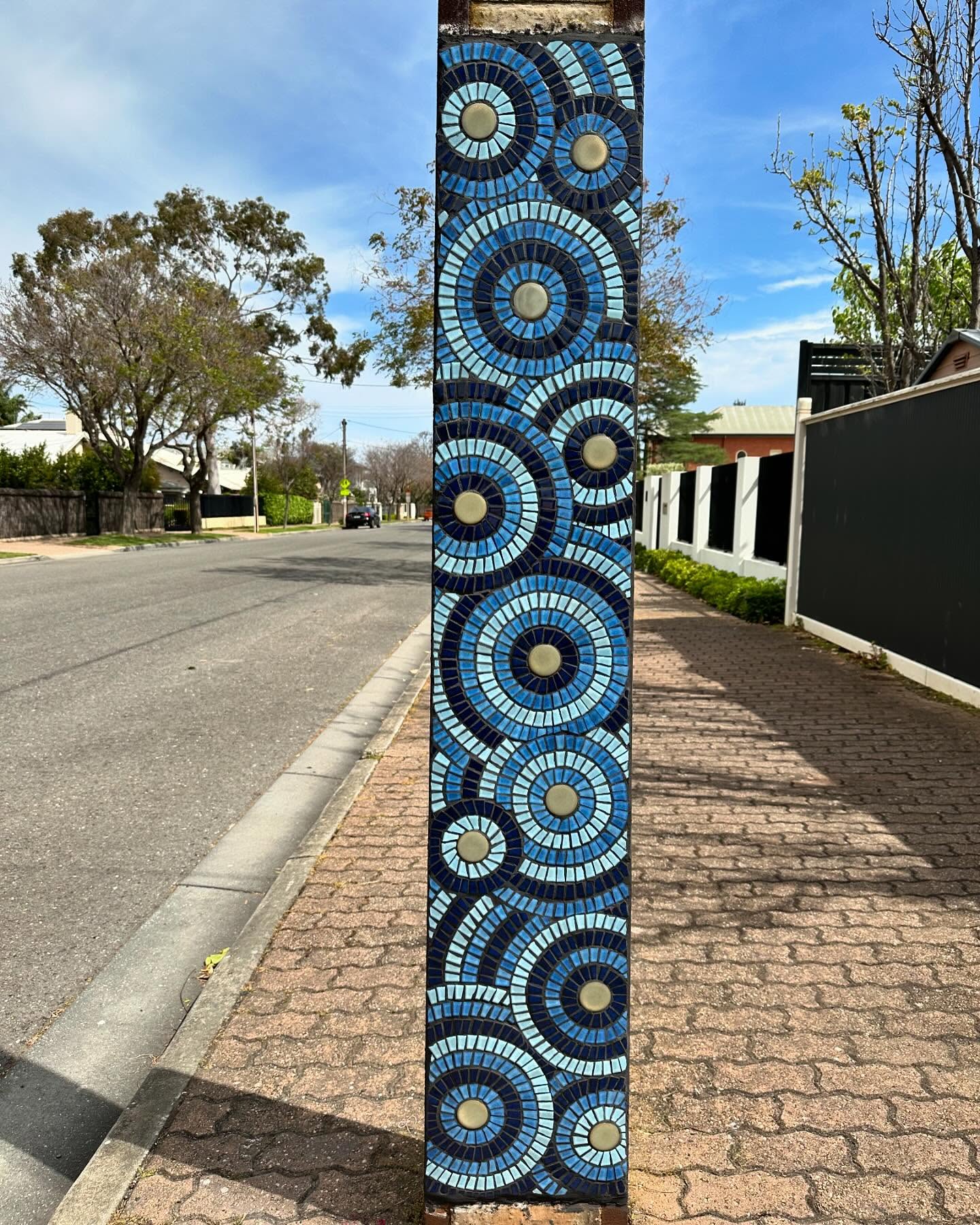 Ripples stobie pole art by Travis Cox